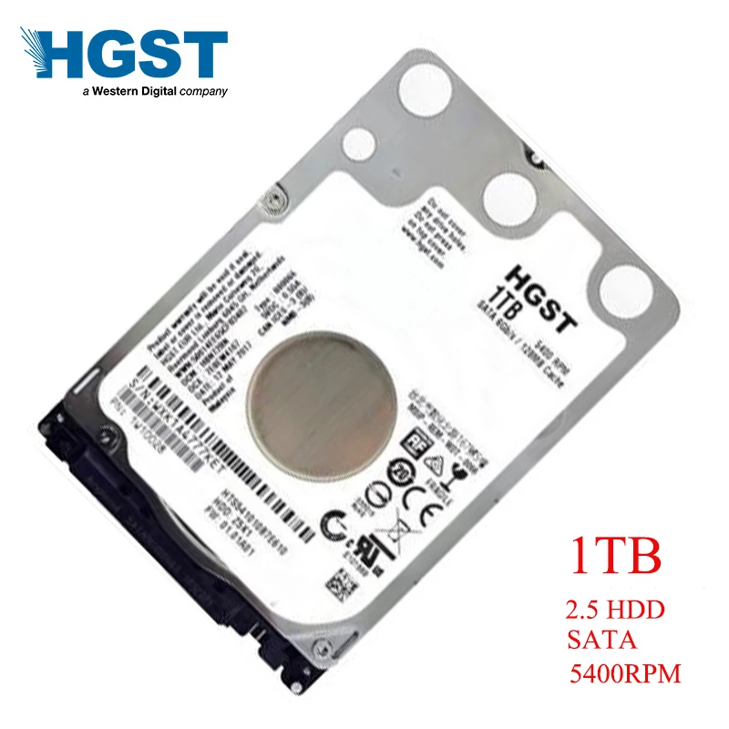 Жесткий диск HGST для ноутбука 2 5 дюйма 1000 ГБ SATA 6 дюймов hts5410b7e610 1 ТБ 128 Мб 5400 об/мин 7