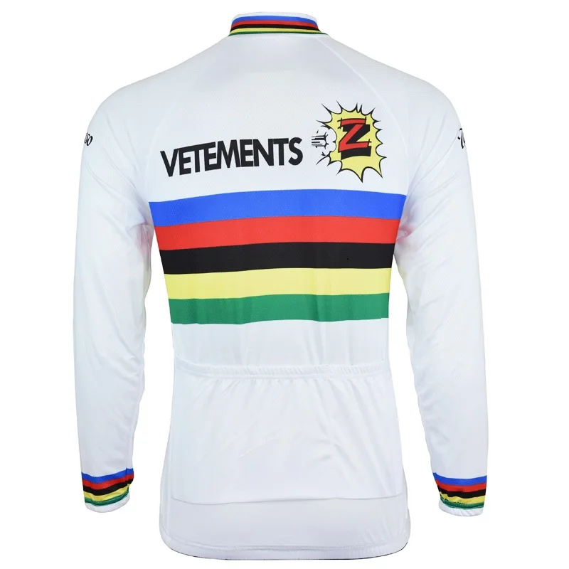 NEW Long sleeves Cycling jersey Winter Thermal Fleece/Autumn no Fleece Clothing White Bike Clothes Wear | Спорт и развлечения