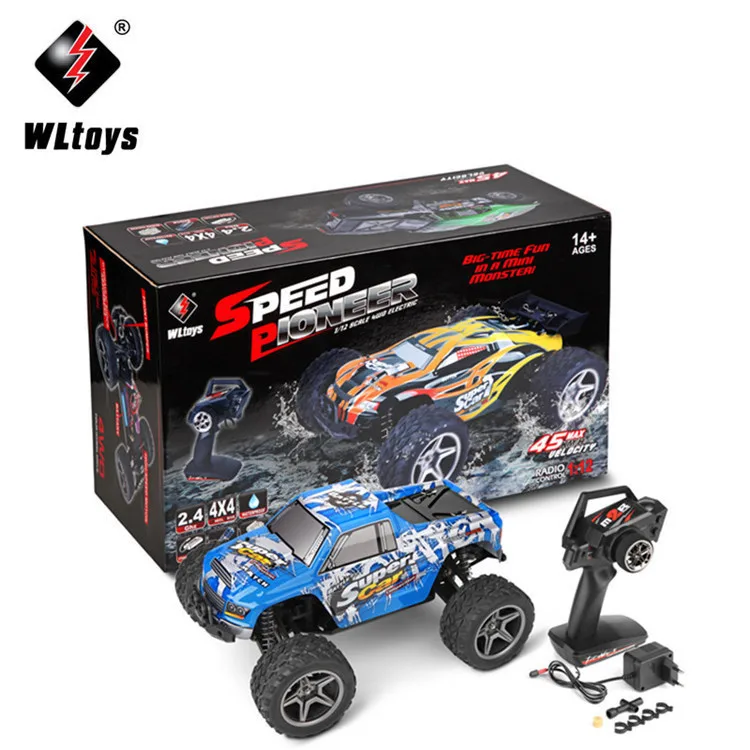 Высокая скорость Wltoys 12401 радиоуправляемые машины 1/12 4WD гусеничный Радиоуправляемый автомобиль RTR 2,4 GHz Радиоуправляемый гоночный автомобиль радиоуправляемые автомобили VS WLtoy A959 ZLRC - Цвет: 12402
