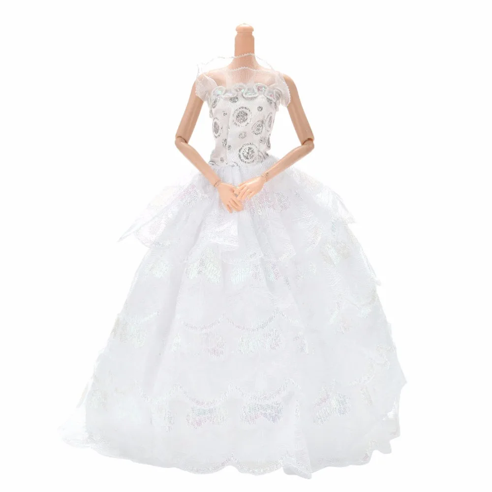 1 шт. белые платья принцессы ручной работы 4 слоя Очаровательные летние вечерние в
