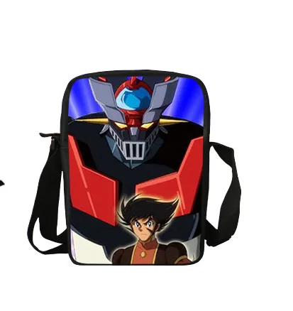 s8288 Лидер продаж Аниме Mazinger Z принт рюкзаки дети Bookbag школьная сумка для мальчиков Mochila ежедневно плеча Набор Карандаш Croobody на заказ - Цвет: s8288