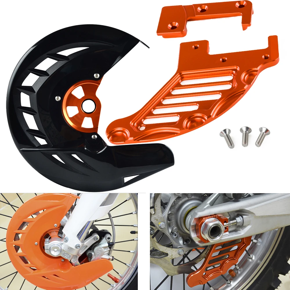 OB Передние и задние дисковые тормоза гвардии для Husqvarna TE250 FE250 FE450 TC FC TE FE TX FX 125 150 200 250 300 350 390 400 450 501 - Цвет: OB