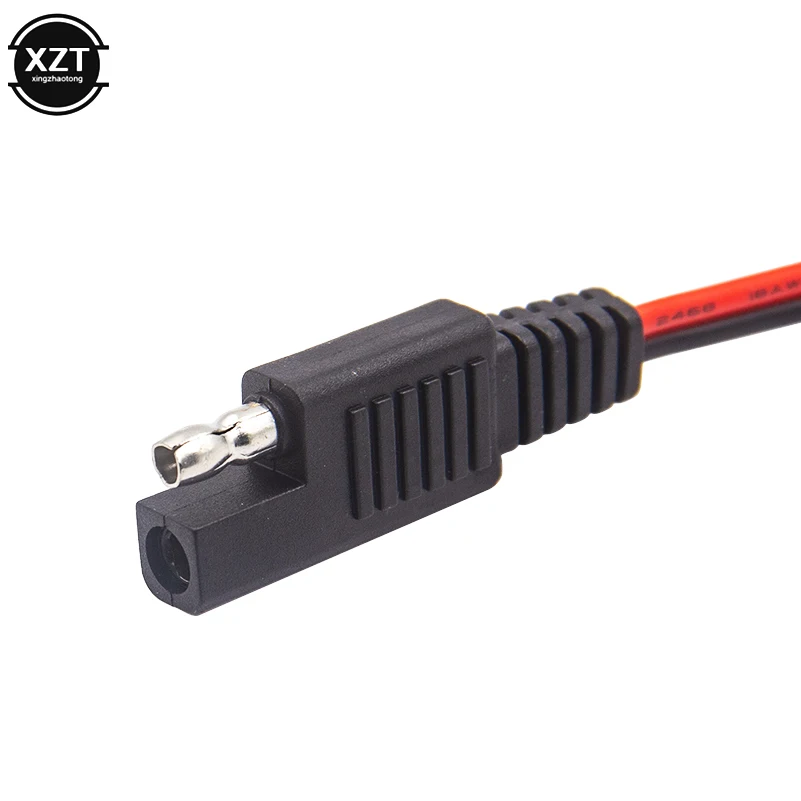 1 шт. 30 см DIY Автомобильный Удлинительный кабель SAE 10A 18AWG 2 контактный с разъемом