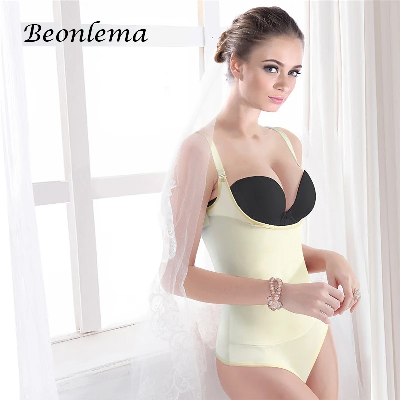 Beonlema Корректирующее белье боди для женщин Cinta Modeladora тренажер талии латекс корсет