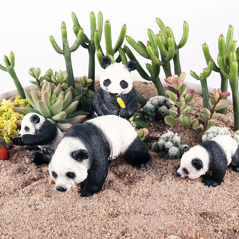 DIY Wild Jungle Zoo модели животных Plasti фигурки манга размеры Коллекция Модель Кукла игрушка для обучения для детей подарок