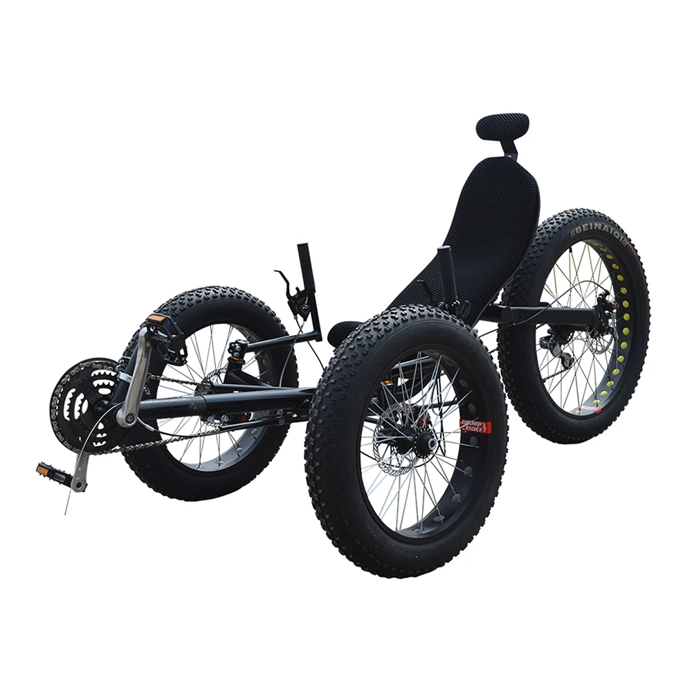 Трехколесный толстой шины лежачий Трайк|recumbent trike|fat tiretrike recumbent |