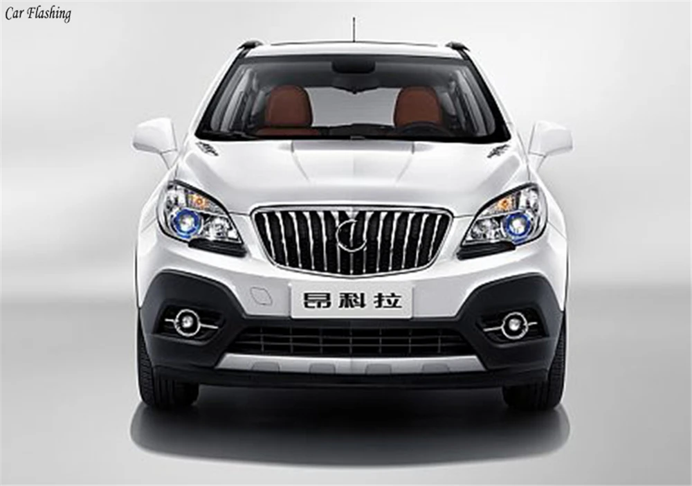 Автомобильная проблесковая 1 набор 12V светодиодный DRL Габаритные огни дневного