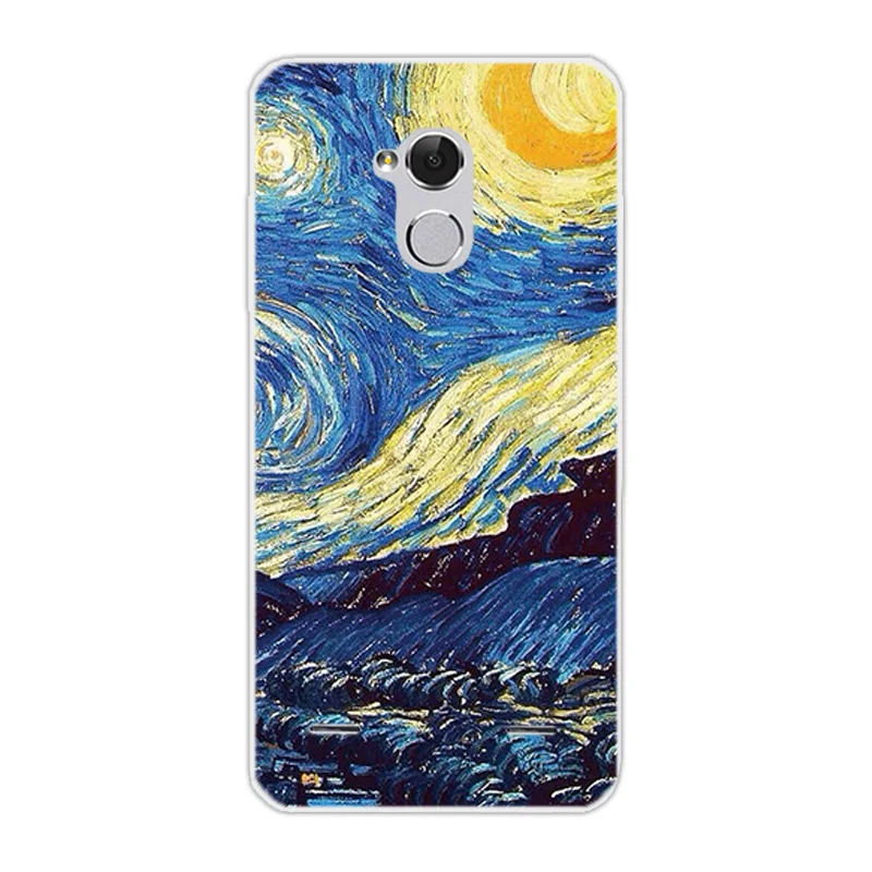 Soft Silicone for ZTE Blade V7 Lite Phone Case Slim Fundas 5.0 inch Lion Back Covers V 7Lite Transparent Coque |