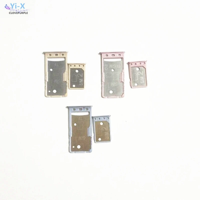 Для xiaomi Redmi 5A большой маленький лоток для sim карт держатель Micro SD адаптер hongmi