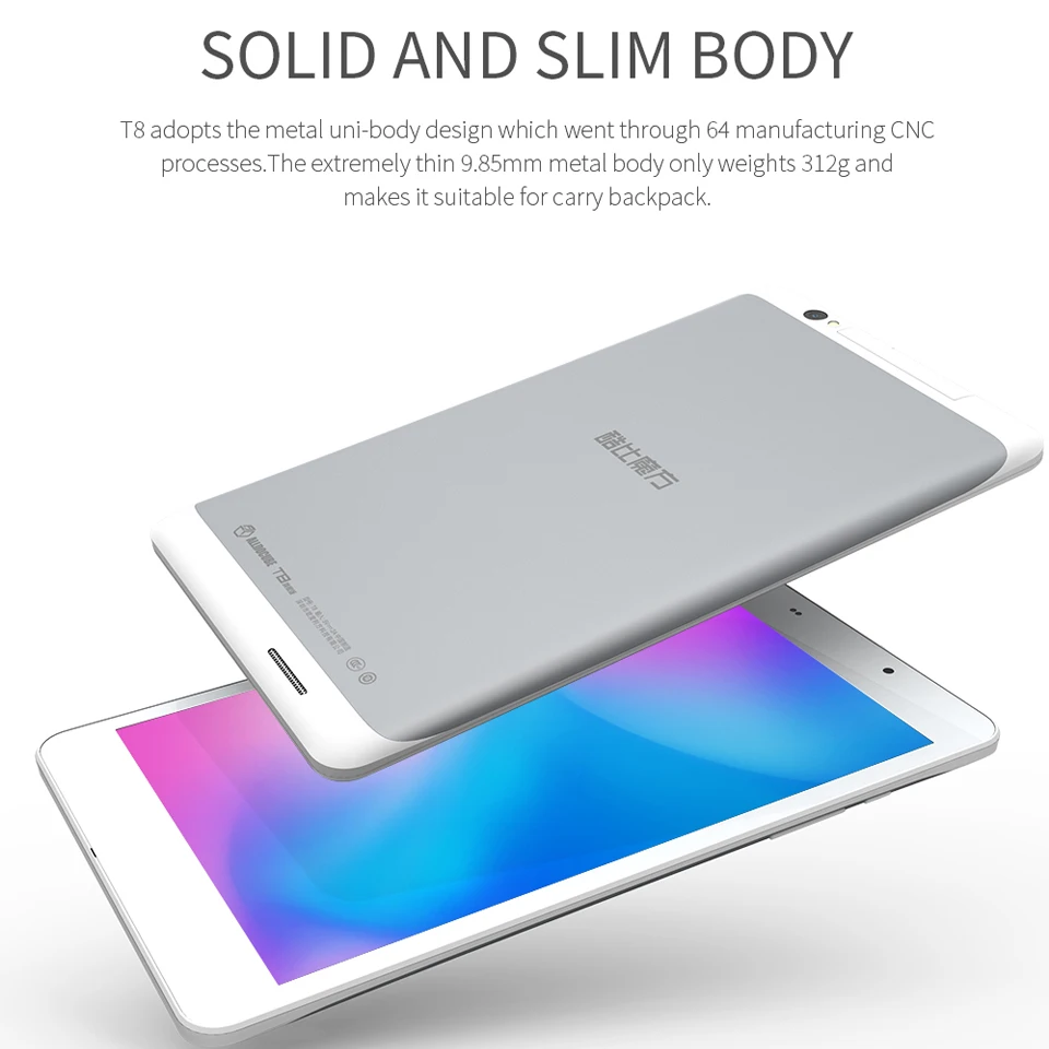 ALLDOCUBE T8 Ultimate Tablet PC 8 дюймов 1920x1200 Android 5 1 планшеты MTK8783 Восьмиядерный 2 Гб ОЗУ 16 ПЗУ