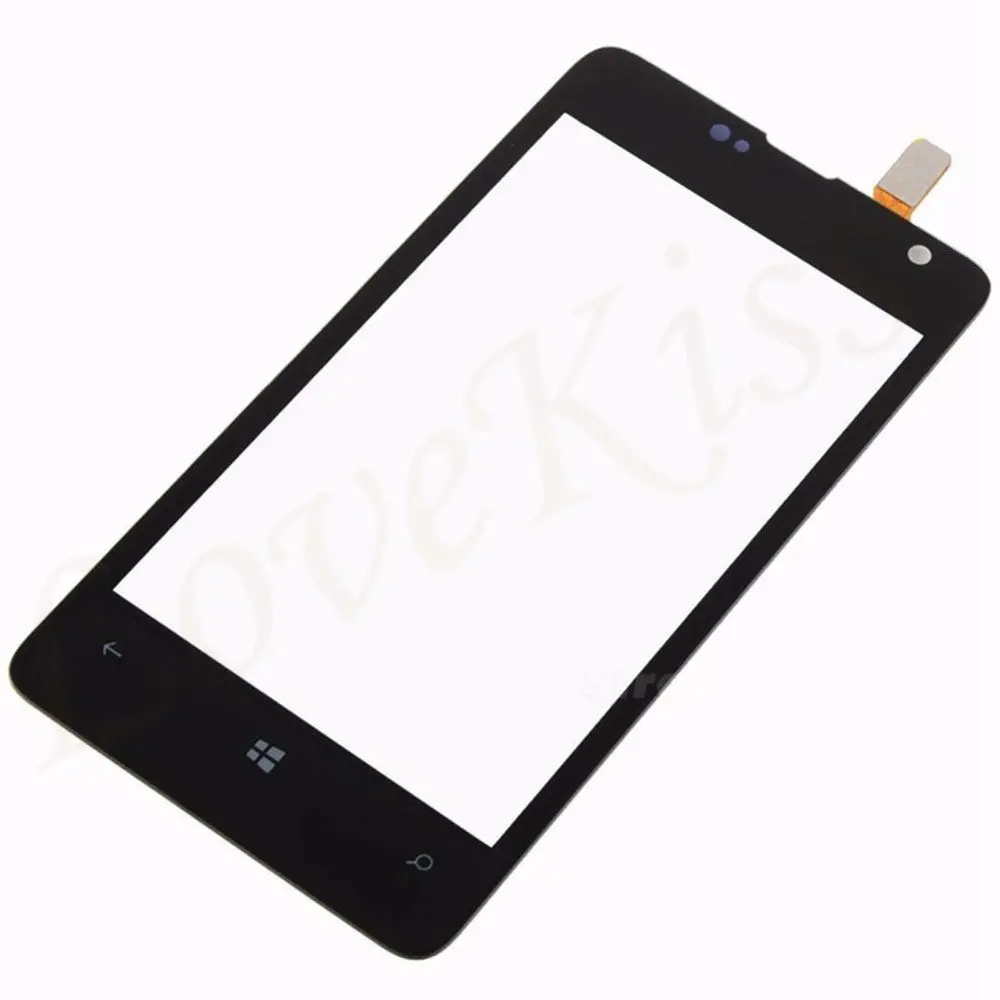 Сенсорная панель для Nokia Lumia 430 N430 сенсорный ЖК экран замена крышки переднего