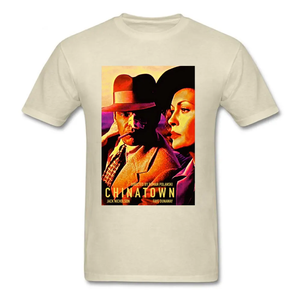Chinatown/мужская футболка с постером из фильма триллер Винтажная детектив топы и