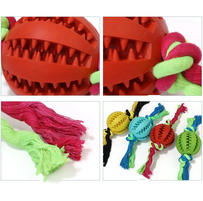 Игрушка для жевания собаки щенка играющие домашние питомцы резина + хлопок