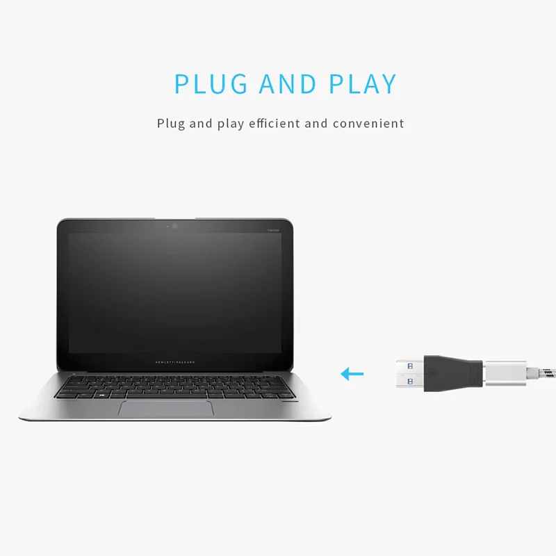 Высокоскоростной адаптер USB 3 1 Type C мама 0 мужской порт к A Коннектор Черный цвет