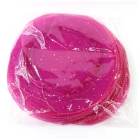 35cm 2000pcs rose red candy bags for wedding round christmas organza bags gift packaging bags women drawstring package display