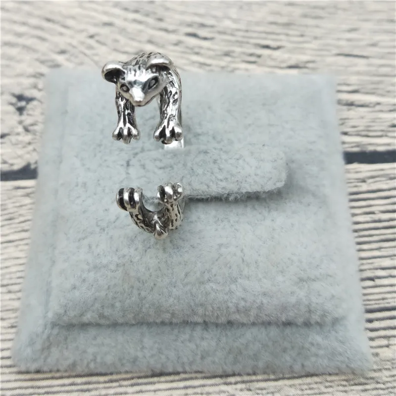 

New Vintage Retro Koala Bear Rings Classic Adjustable Koala Bear Rings Women Koala Bear Jewellery