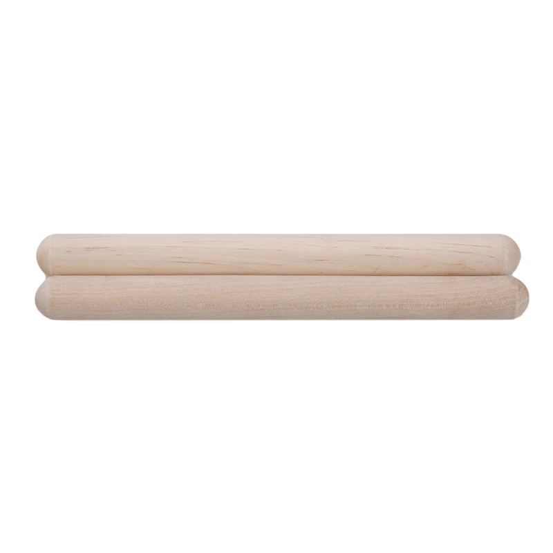 Kids Natural Wooden Rhythm Rod Stick Kindergarten Teaching Learning Education Tools Toys Musical Instrument Fun | Игрушки и хобби