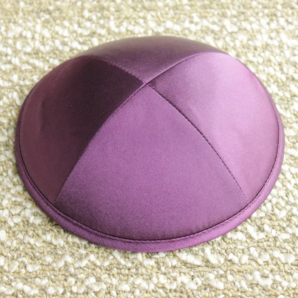 Сатин kippot еврейский Yarmulke Kippah Kippot Череп шапки 19 см | Аксессуары для одежды