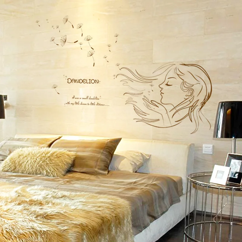 Новый Дизайн модные креативные Съемный украшения дома Наклейки на стену