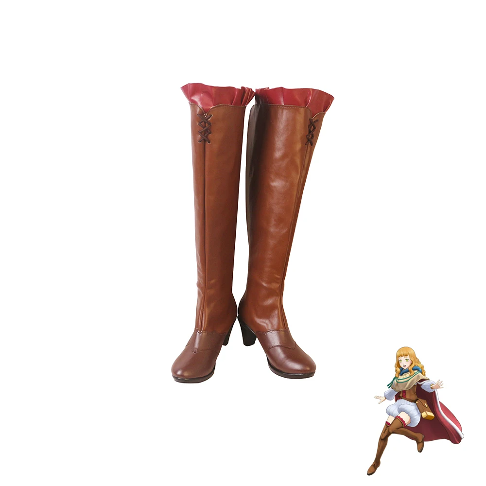 

Mimosa Vermilion Shoes Cosplay Black Clover Women Boots