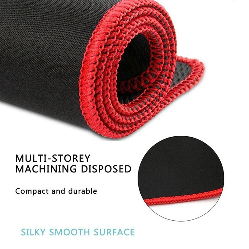 

Hot Extra Large Mouse Pad Grande Desk Gaming Mousepad Anti-slip Natural Rubber Gaming Mouse Mat with Locking Edge