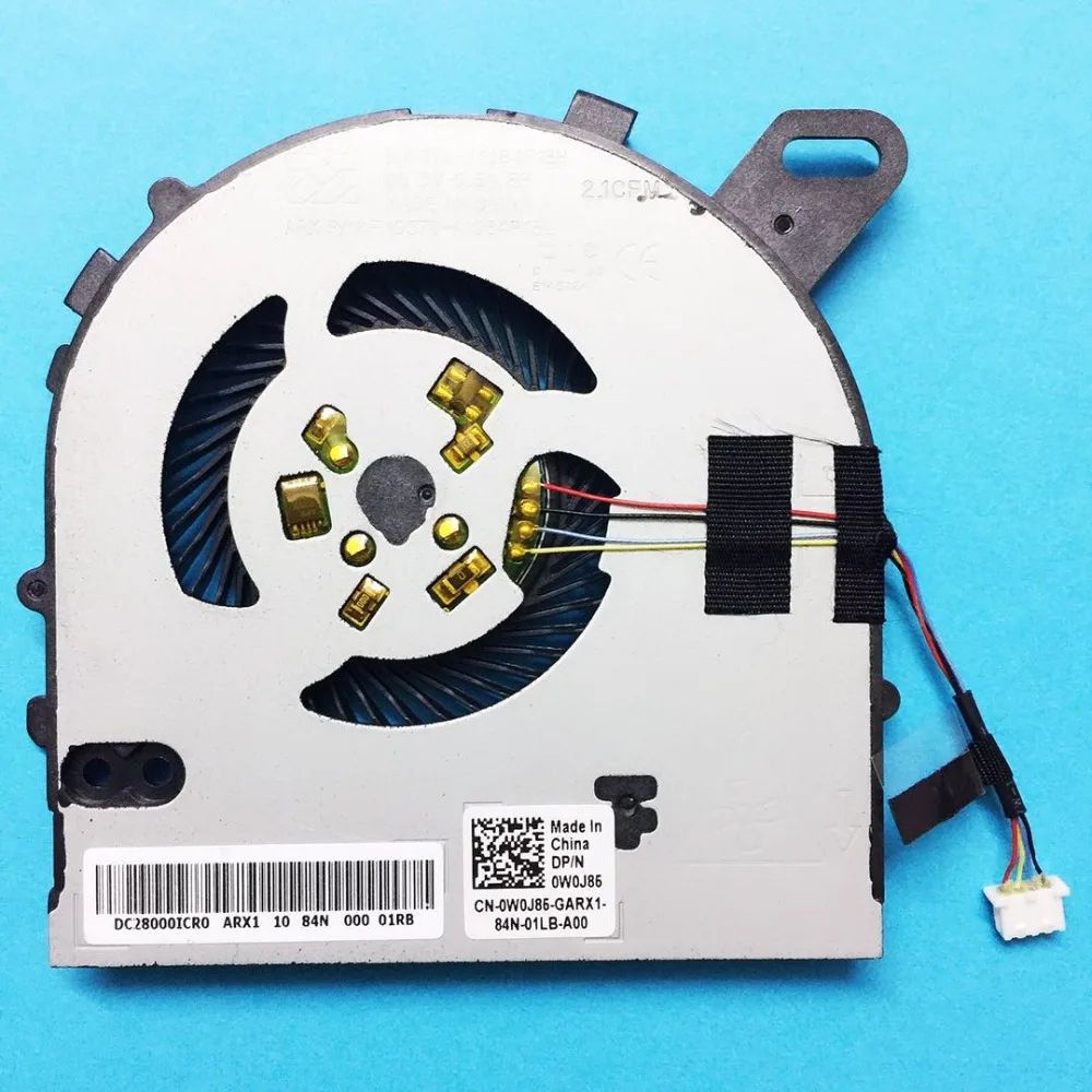 Новый кулер для охлаждения процессора ноутбука радиатор DELL inspiron 14 7460 15 7560 7572 Vostro