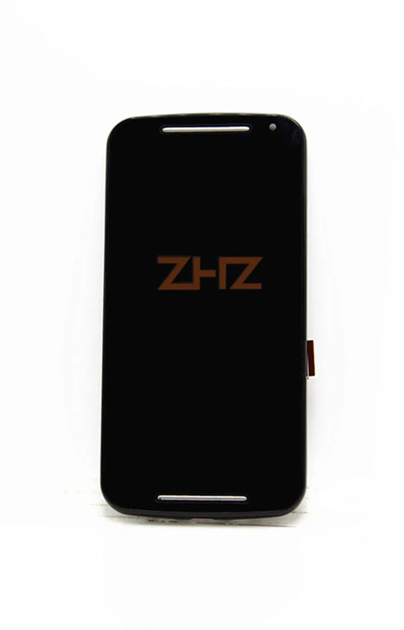 Для Motorola Moto G2 XT1063 XT1068 XT1069 ЖК дисплей с сенсорным дигитайзером в сборе рамкой|lcd