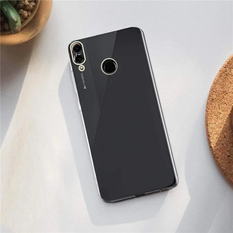 Силиконовый прозрачный чехол накладка для Huawei Y Max YMAX мягкий из ТПУ YMAX|Бамперы| |