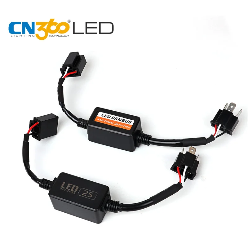 CN360 S1/S2 N1/N2 светодиодный налобный фонарь Can шина без ошибок декодер радиопомехи EMC