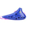 Хит продаж легкая пластиковая флейта Alto C Ocarina с 12 отверстиями для любителей