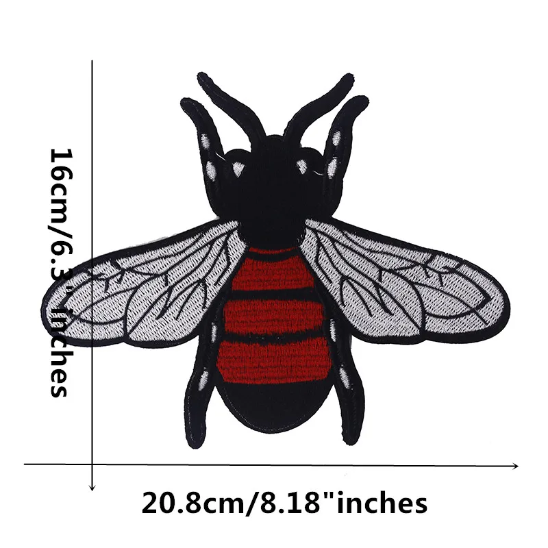 

10piece Small bee Animal Clothes Patch Embroidery Patches Diy Craft Apparel Sew-On Applique Sewing Accessorices TH251