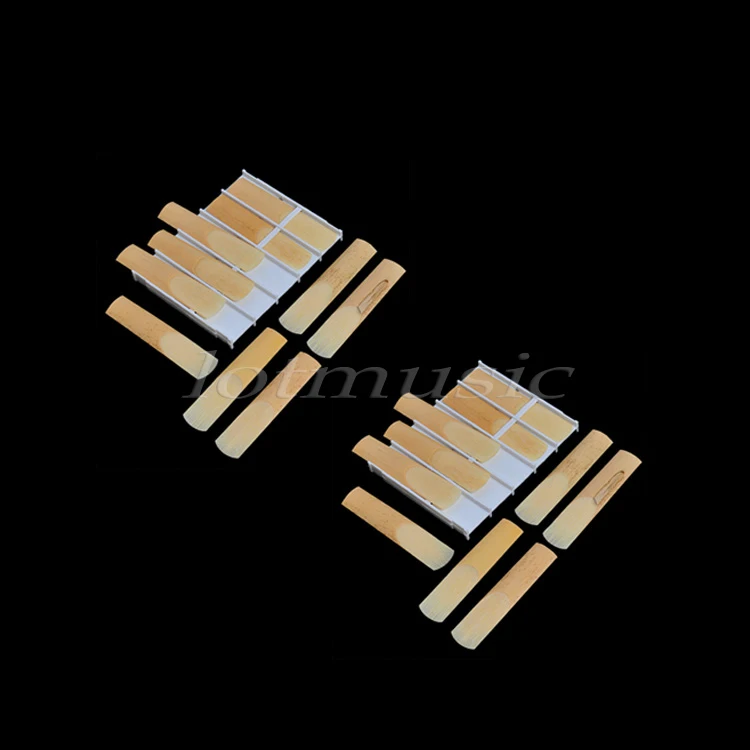 

2Box of 20Pcs Clarinet Reeds 2.5 Strength 2.5 Clarinet Parts Clarinet Accessories