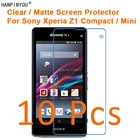 10 шт. для Sony Xperia Z1 Compact  Mini D5503 HD ПрозрачнаяАнтибликовая матовая защитная пленка для экрана (не закаленное стекло)