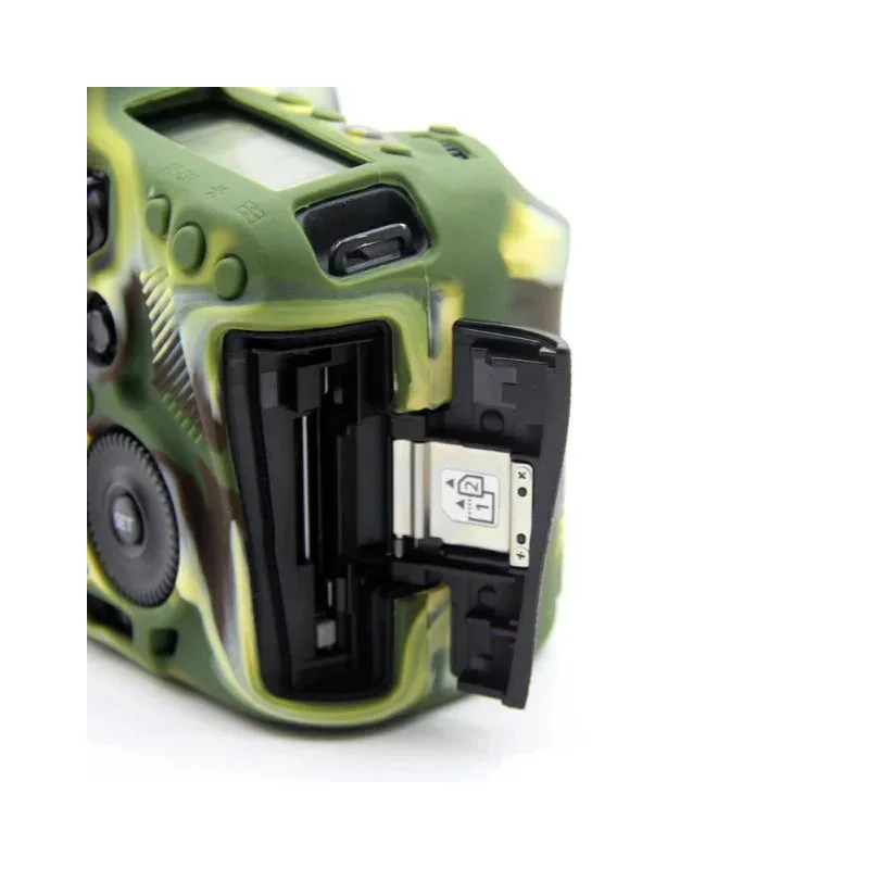 Красивый мягкий силиконовый резиновый чехол для камеры Canon EOS 5D3 5DS 5DSR 5diii DSLR сумка