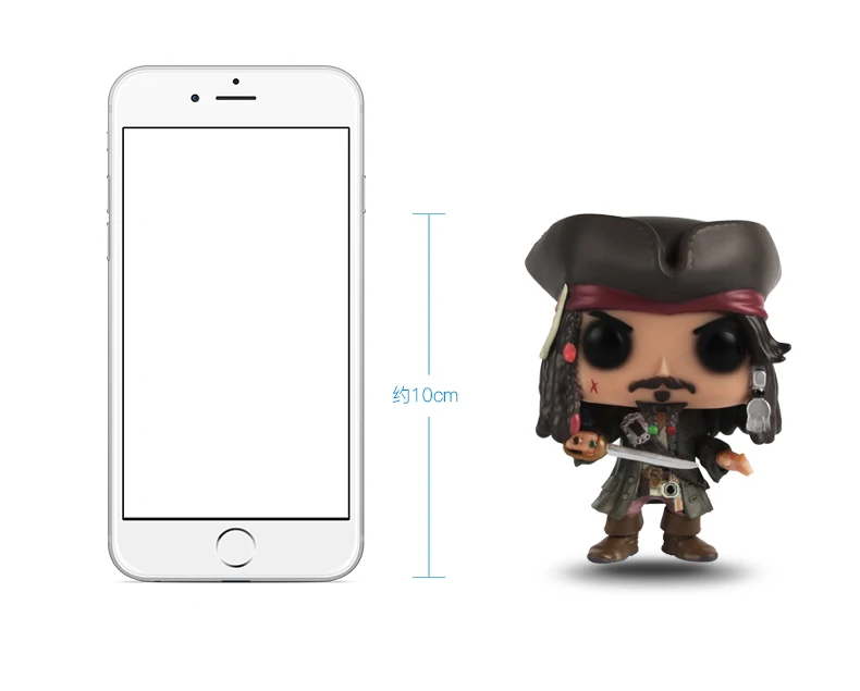 Официальный FUNKO POP Пираты Карибского моря #273 модель Джек Воробей капитан барбосса
