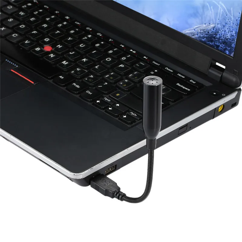 Mini USB микрофон 360 Drgree позицию гибким конденсаторный голосовой чат записи karaok