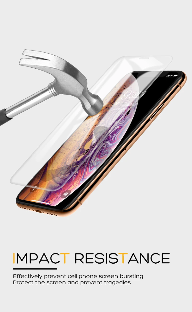 3D прозрачная задняя панель+ передняя защита экрана для iPhone XS XR полное покрытие TPU мягкая защитная Гидрогелевая пленка для iPhone Max