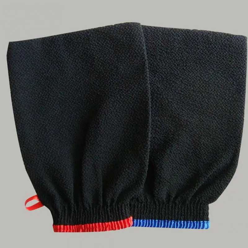 2 шт. волшебная рукавица для пилинга и удаления отшелушивающего загара|Банные