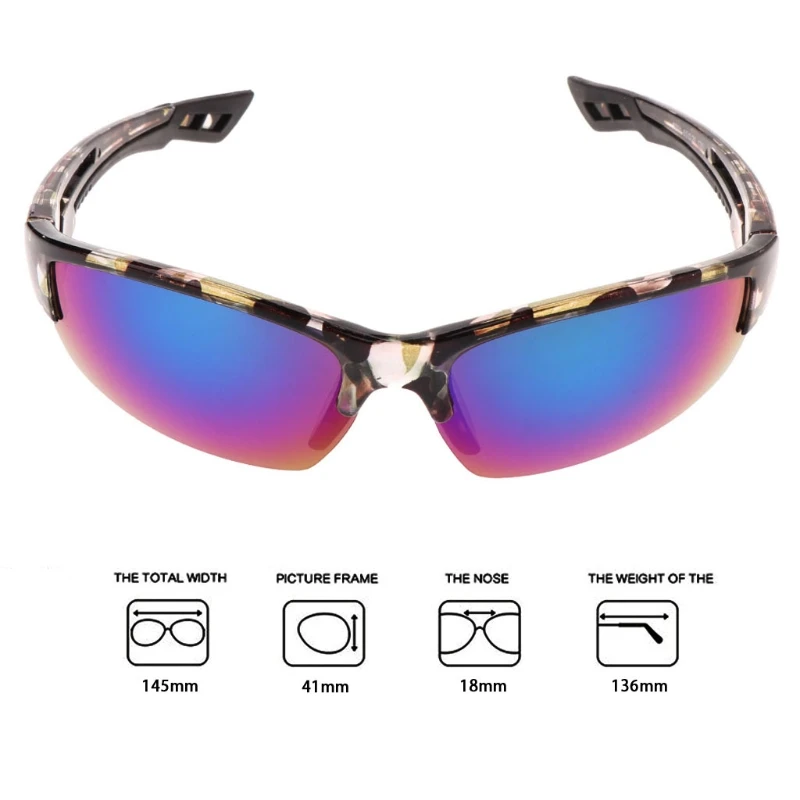 Солнцезащитные очки для рыбалки защита вождения велоспорта спортивные UV400