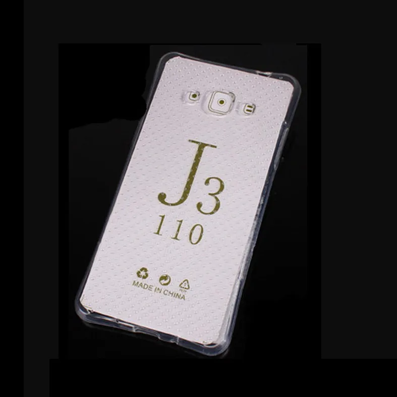 DHL 100 шт./лот ударопрочный ТПУ Прозрачный чехол для Samsung Galaxy J1 Ace/J1 Mini/J2/J3 J300/J5 J5000/J7