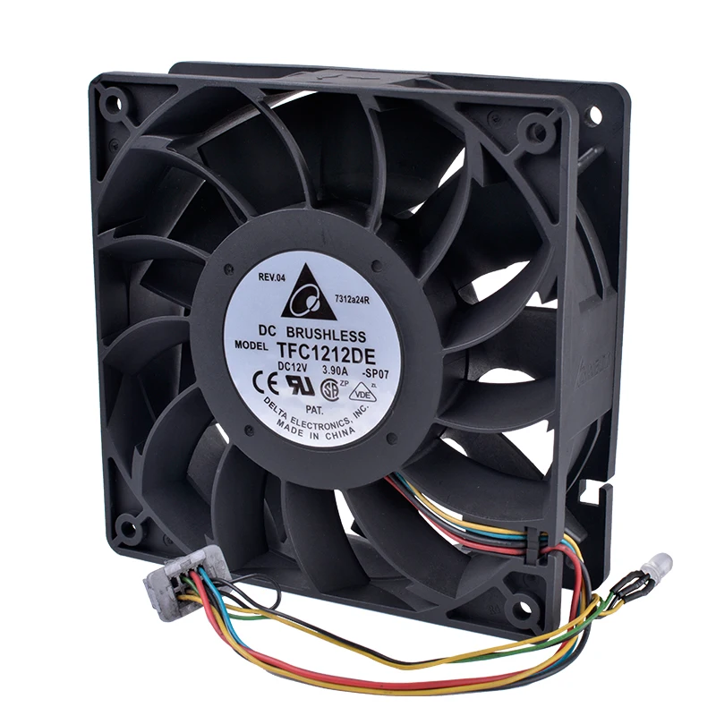 TFC1212DE 12V 3.90A 12038 12 см вентилятор 120 мм 4 линии большой воздушный охлаждения|12cm fan|120mm