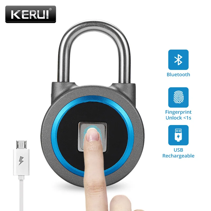 USB Перезаряжаемый IP65 Водонепроницаемый умный БЕСКЛЮЧЕВОЙ Bluetooth блокировка