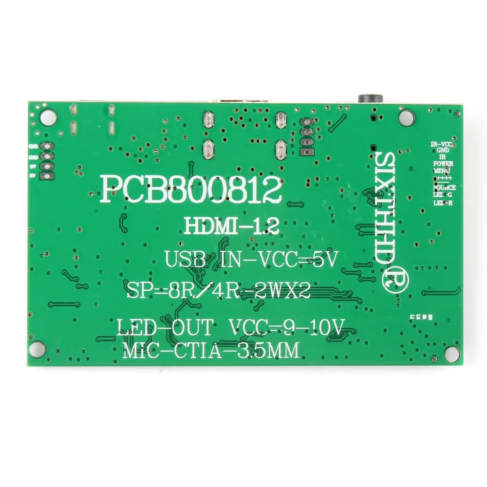 Плата драйвера SRJTEK AT070TN92 контроллер с ЖК экраном HDMI Для Innolux AT070TN90 AT090TN10 AT070TN93 AT080TN52