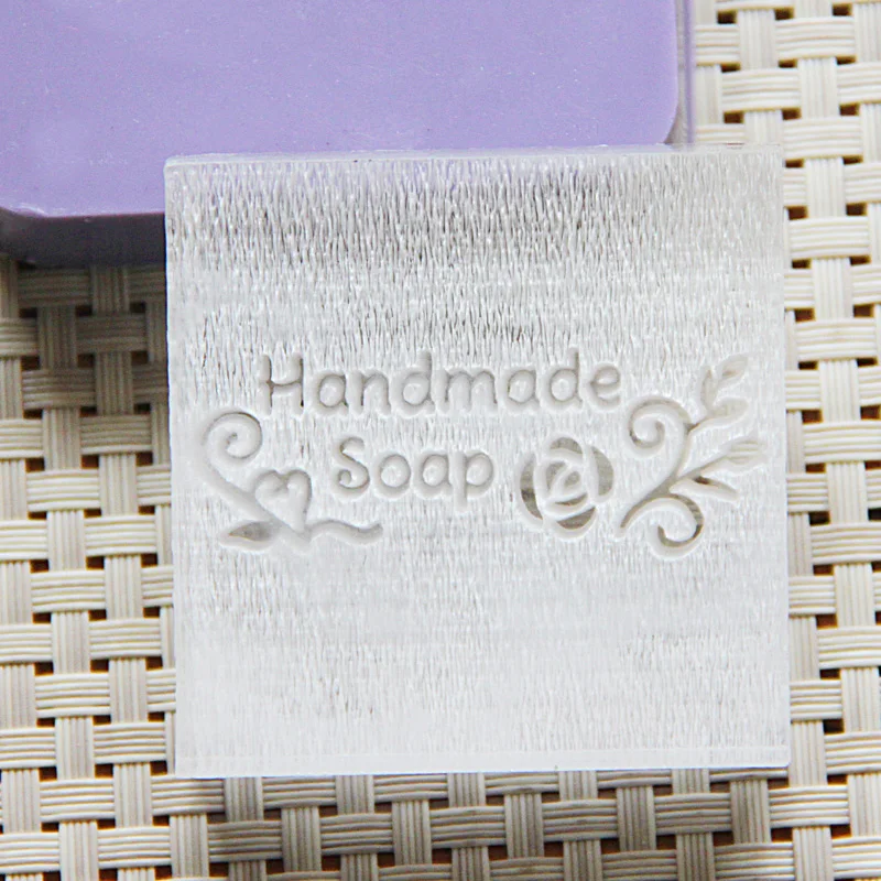 Бесплатная доставка натуральная ручная работа акриловое мыло печать форма мини