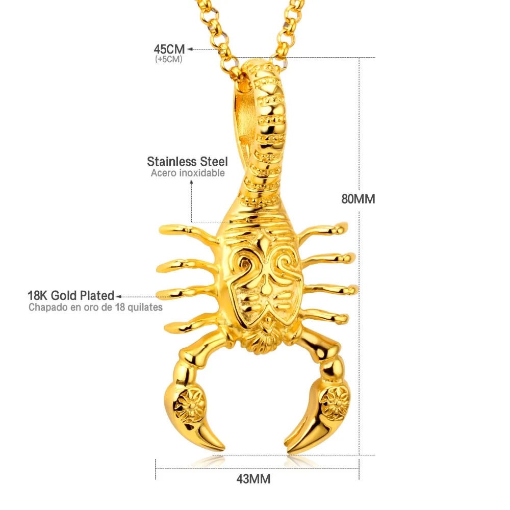 Роскошные подвески для детей ожерелья из нержавеющей стали ожерелье с подвеской