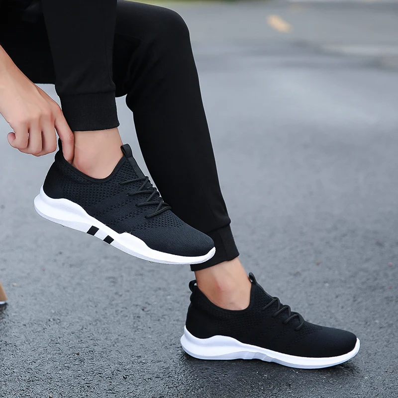 Легкие мужские кроссовки; дышащие; zapatillas hombre; прогулочная обувь; мужские уличные удобные спортивные кроссовки; Новинка года; обувь