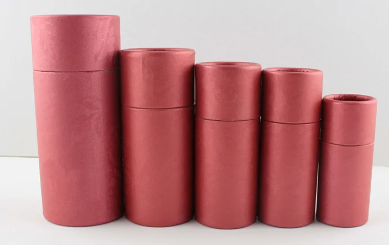 Large 50ML Oil Packaging Tube Drawing Wrapping Box Kraft Paper painting cylinder Cardboard | Дом и сад