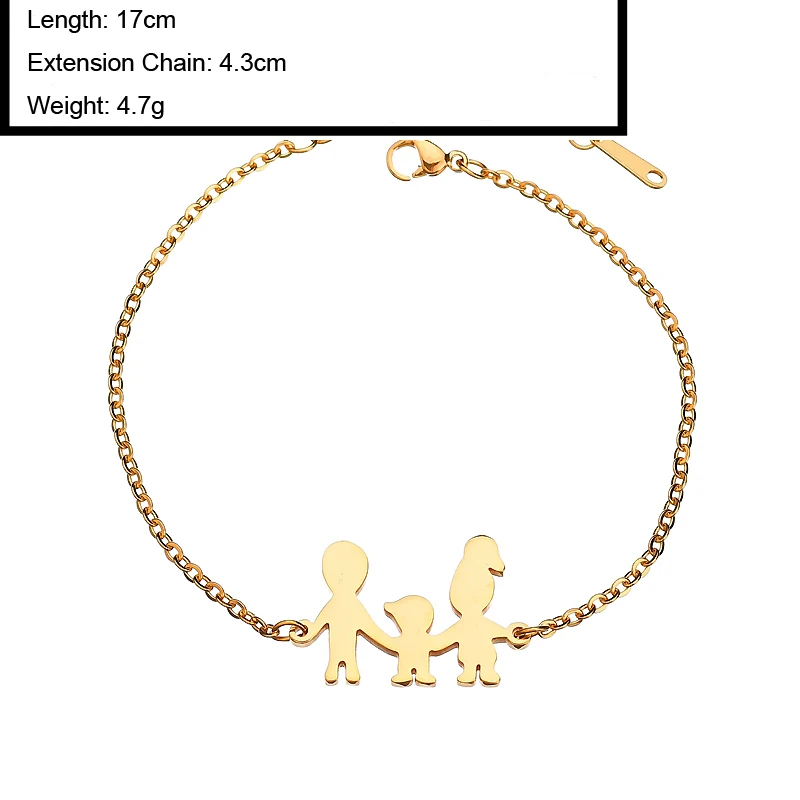 Женский браслет-цепочка из нержавеющей стали YUKAM браслет с круглой регулируемой