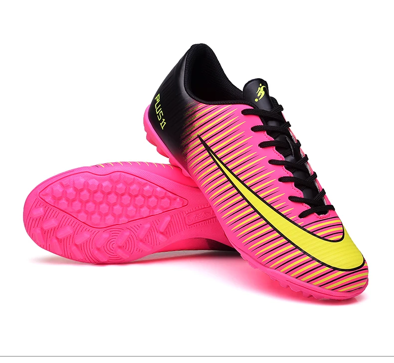 Для мужчин бутсы футбольные для мальчика futsal shoes футзалки буцыдля футбола в помещении Жесткий суд
