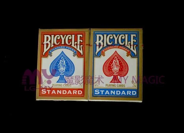 2 шт./партия Bycicle игральные карты(синий)-фокусы, забавная магия, карты, сценический магический реквизит, крупным планом, аксессуары